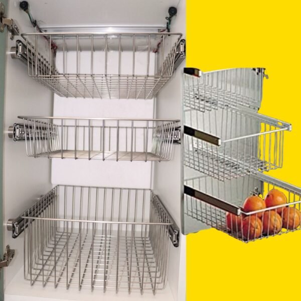 Kit Cesto Verdulero-Frutero Acero Inox