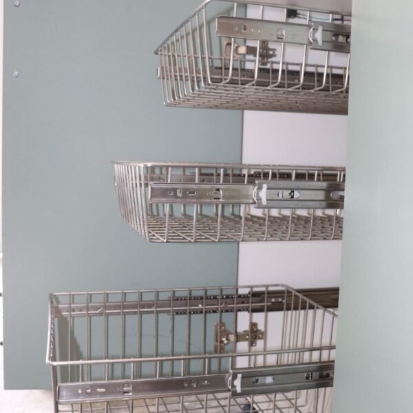 Kit Cesto Verdulero-Frutero Acero Inox