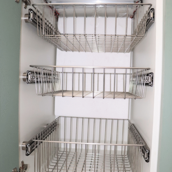 Kit Cesto Verdulero-Frutero Acero Inox